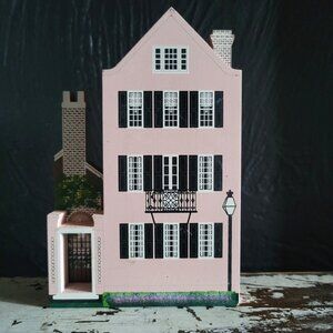 Vtg Shelia's 25 Meeting Charleston South Carolina Three Sisters Wooden House